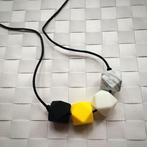 Jazz Silicone Teething Necklace - Little Buds Teethers