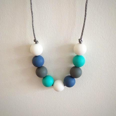 Marine Silicone Teething Necklace - Little Buds Teethers