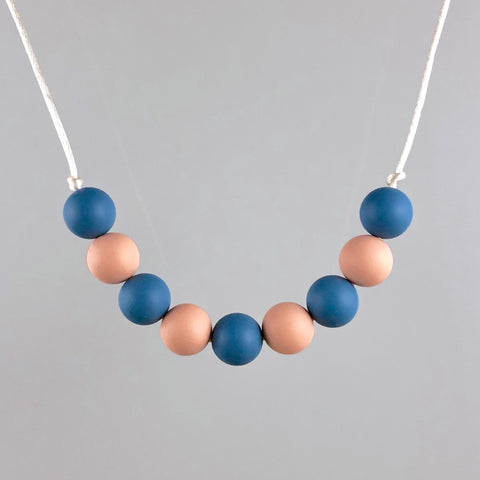 Tomboy Silicone Teething Necklace - Little Buds Teethers