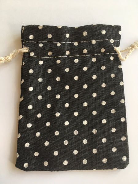 Spotty Teething Necklace Storage Bag