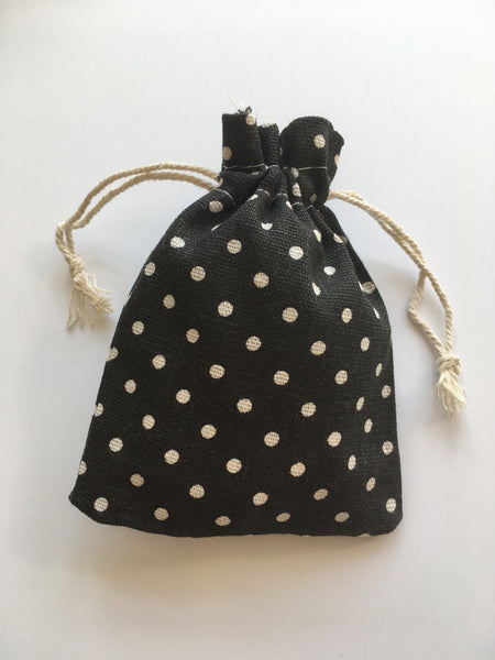 Spotty Teething Necklace Storage Bag
