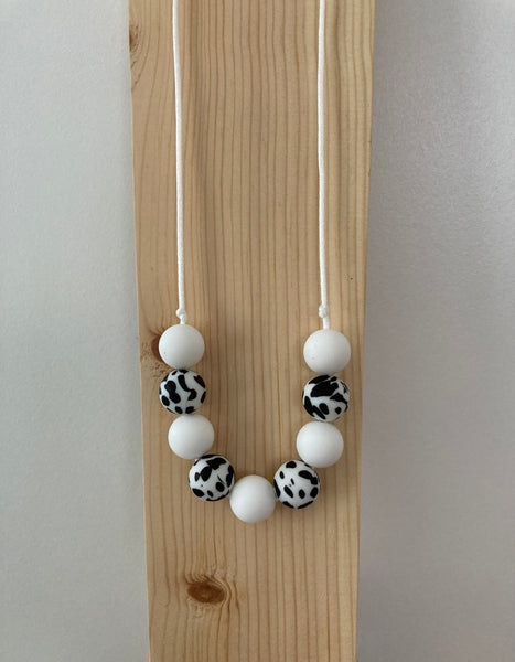 Dalmatian Teething Necklace